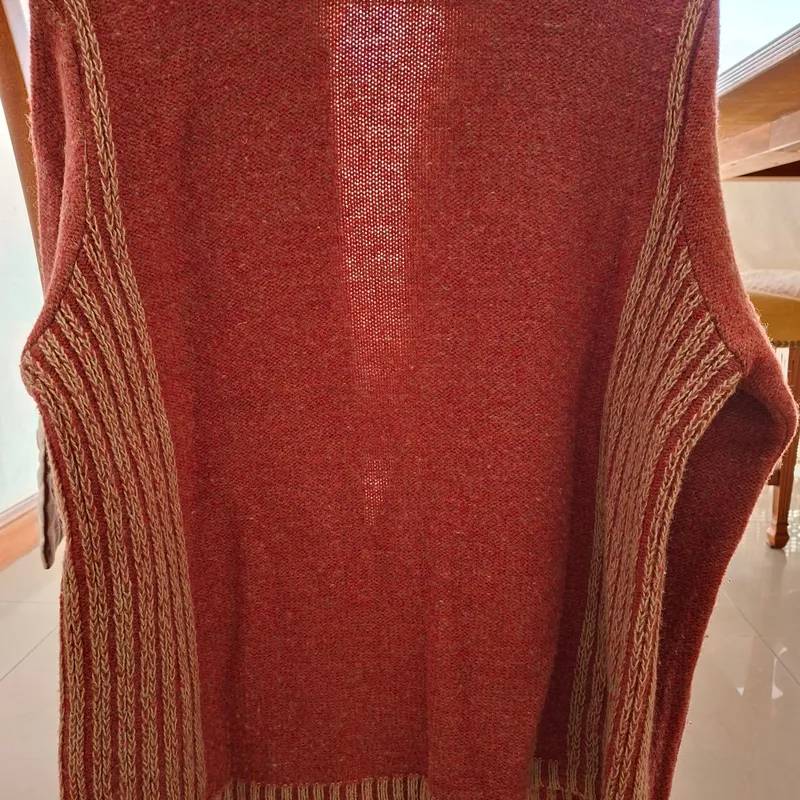 Abrigo con Cierre Color Terracota 2