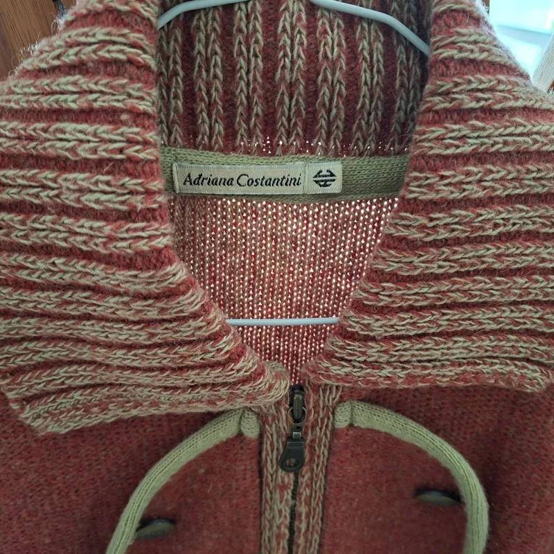 Abrigo con Cierre Color Terracota 3