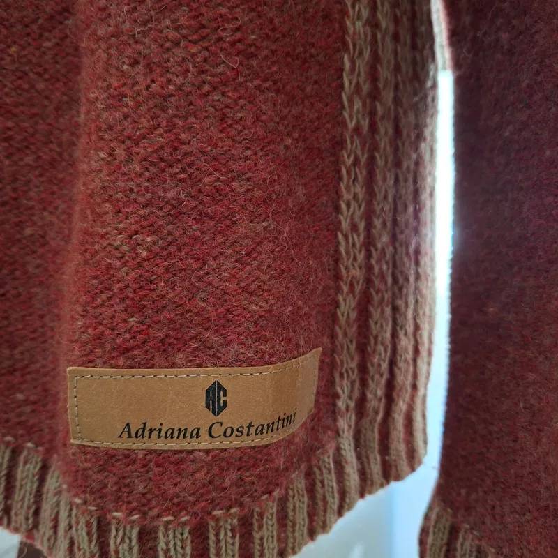 Abrigo con Cierre Color Terracota 4