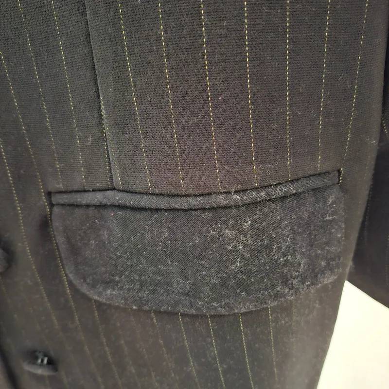 Blazer Negro con Rayas 4