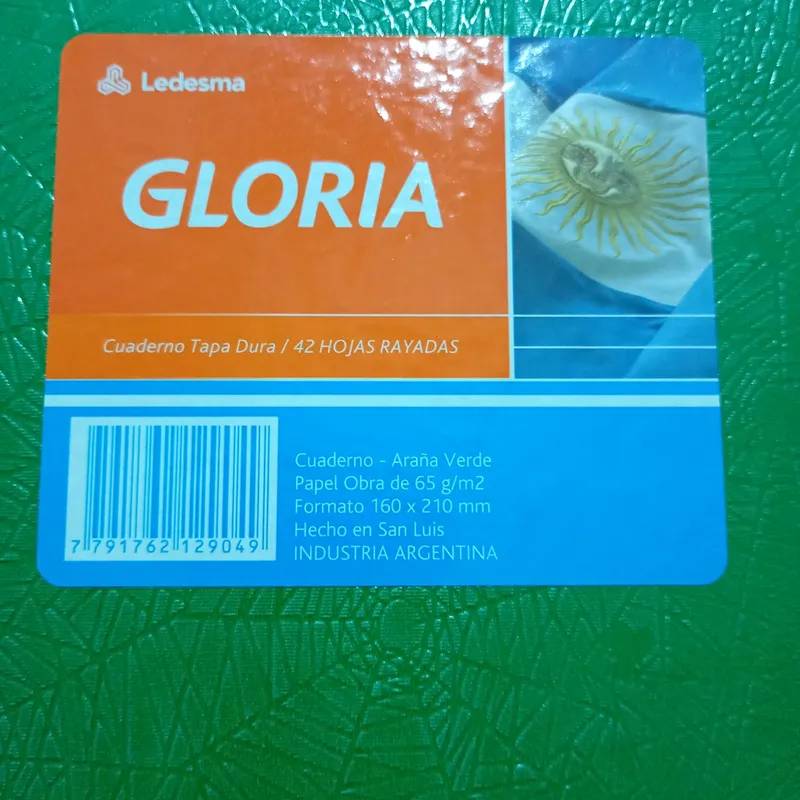 13 Cuadernos Gloria Colores Varios * 42 Hojas Rayadas 4