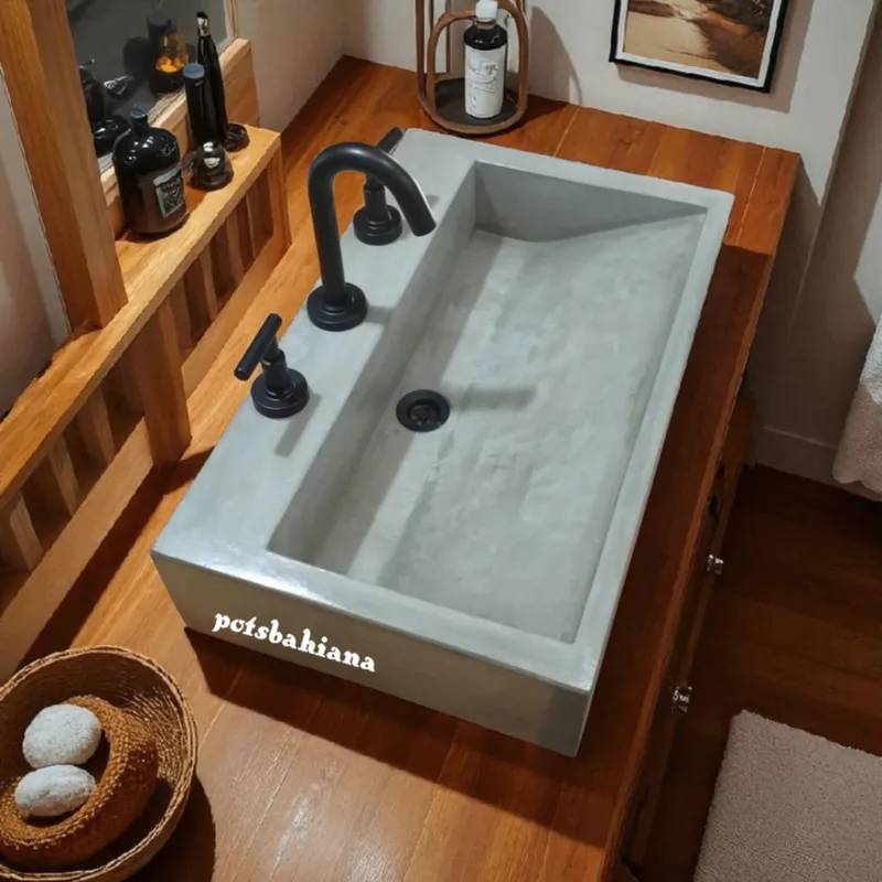 Bacha para Baño en Concreto Nueva Somos Fabricantes! 2