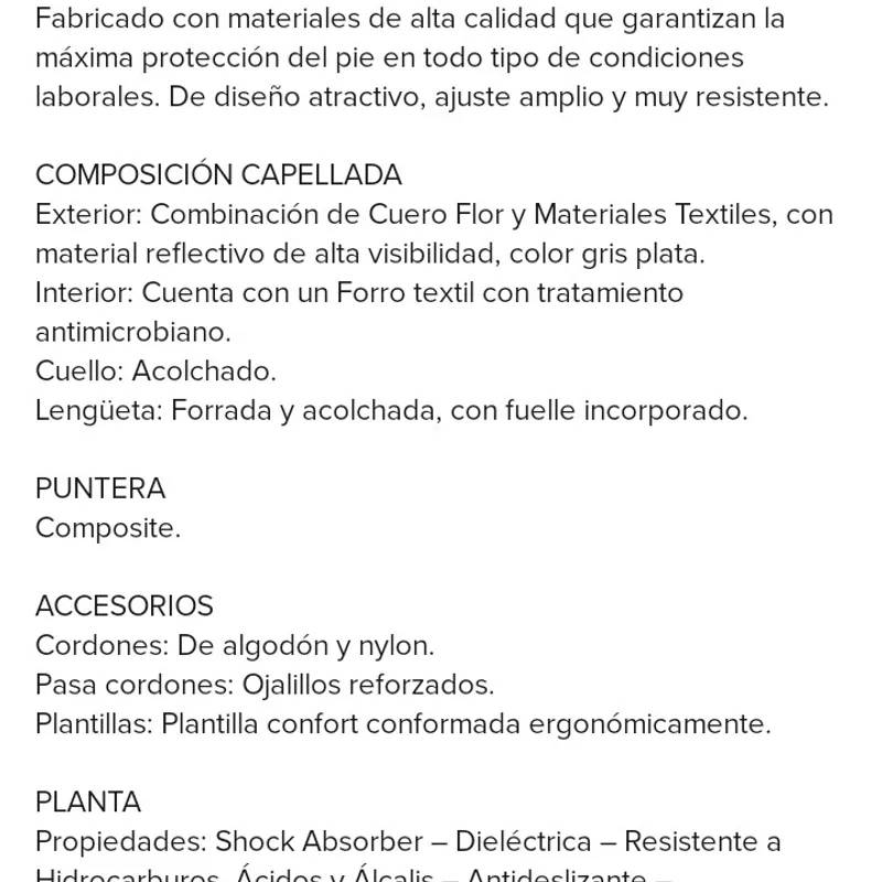 Calzado Botin de Seguridad 2