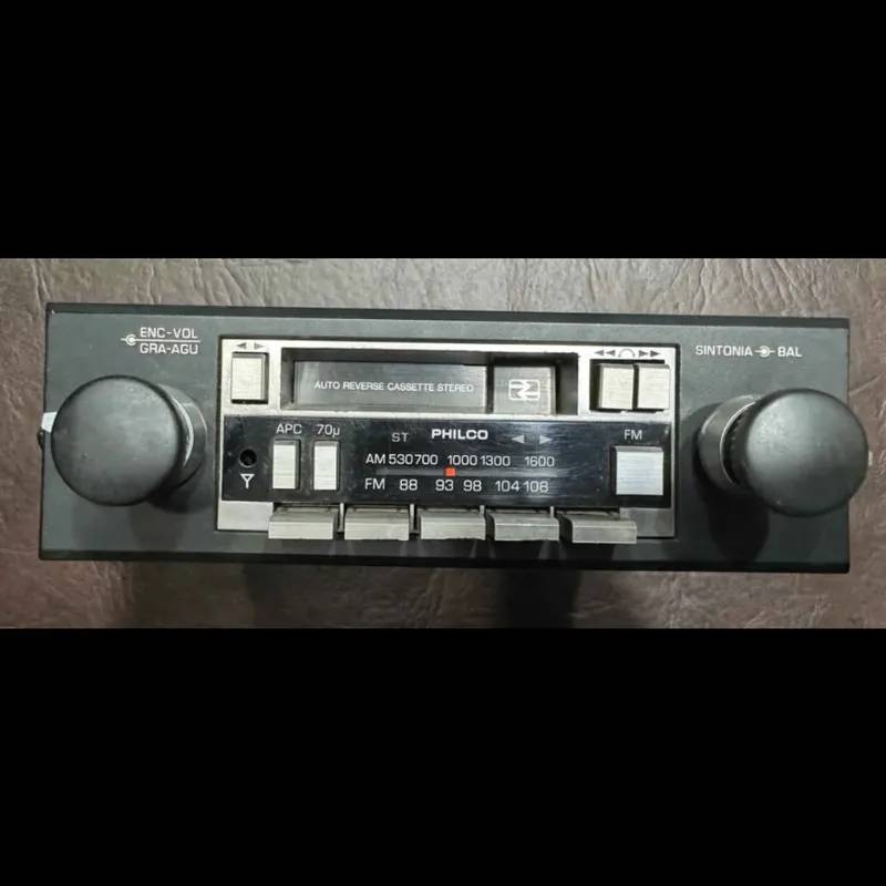 Radio Philco Am/fm Pasacasete Auto Reverse Original For