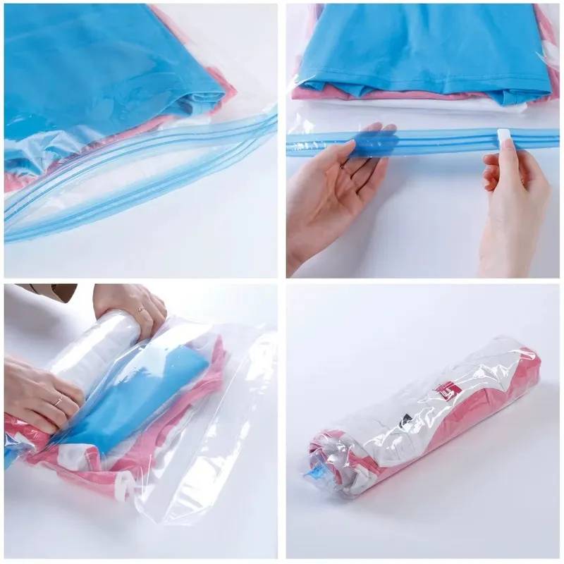 Bolsas al Vacío Enrollables para Ropa