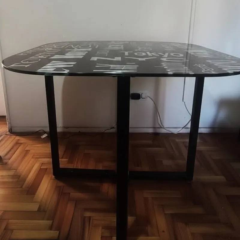 Mesa de Vidrio 90x90 M+design 2