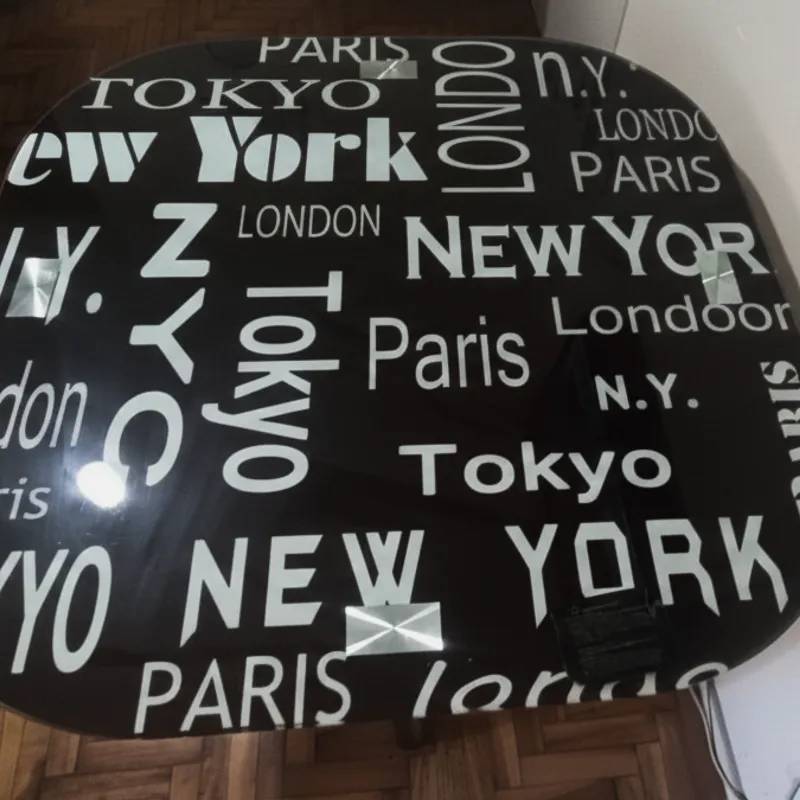 Mesa de Vidrio 90x90 M+design 3