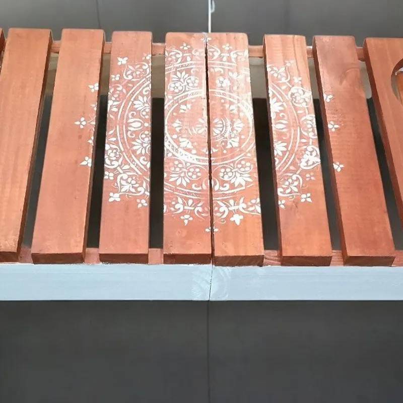 Mesita Matera 2 en 1 Valija + Mesita Plegable 2