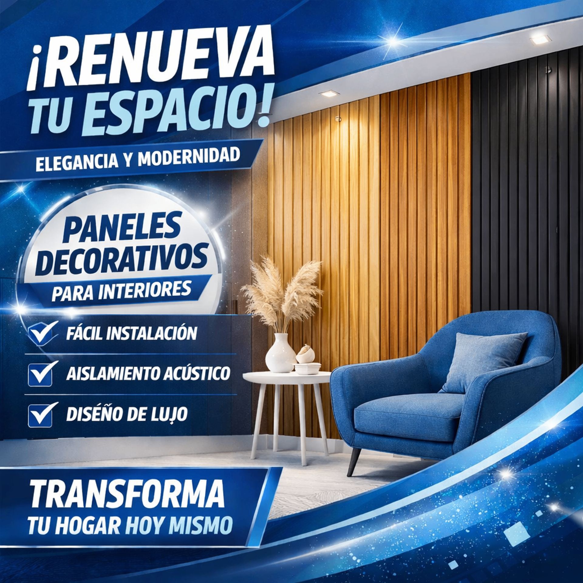 Wall Panel!!, Renová Tus Paredes con Estilo