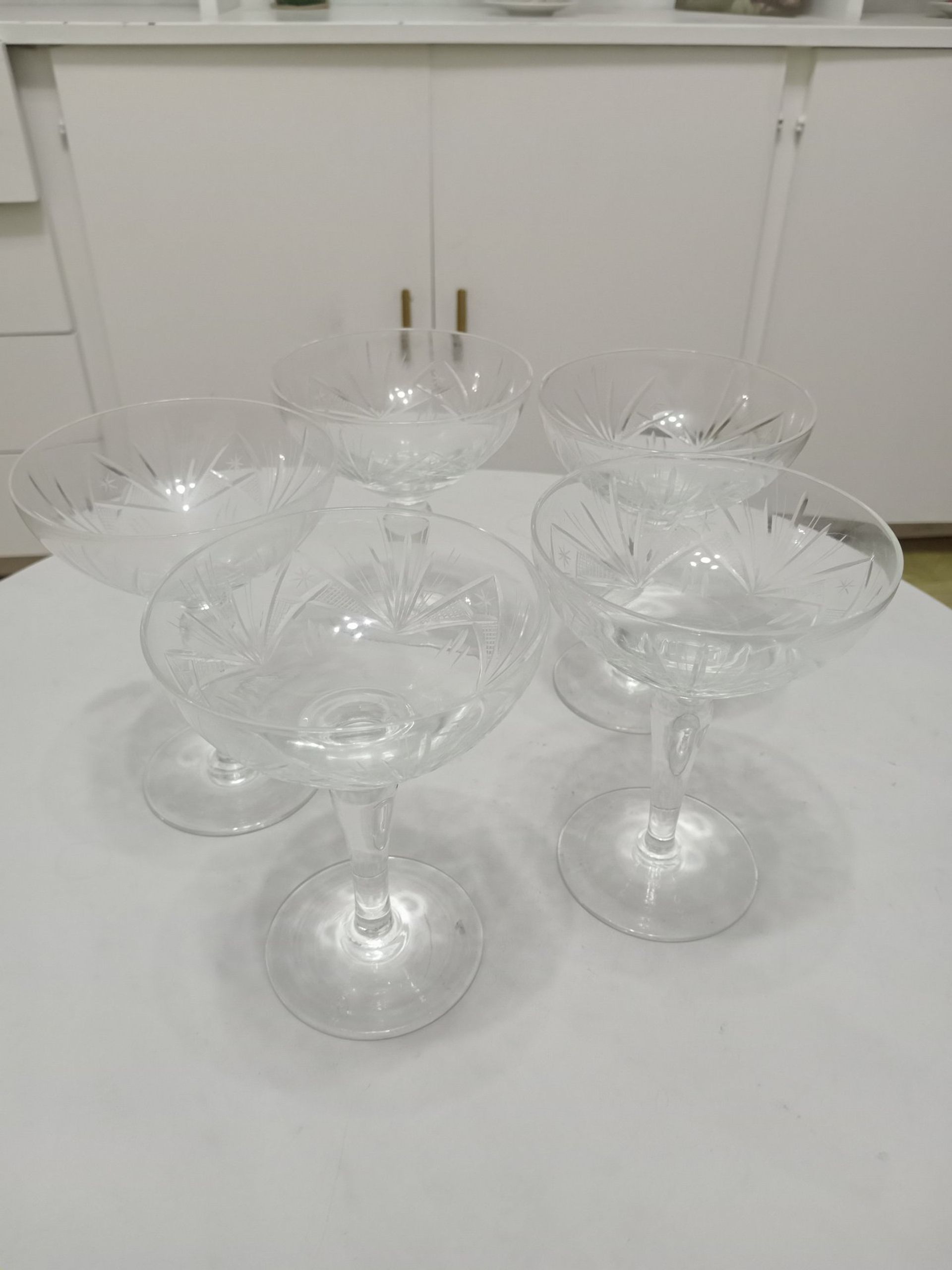 Juego de 5 Copas de Postre o Brindis