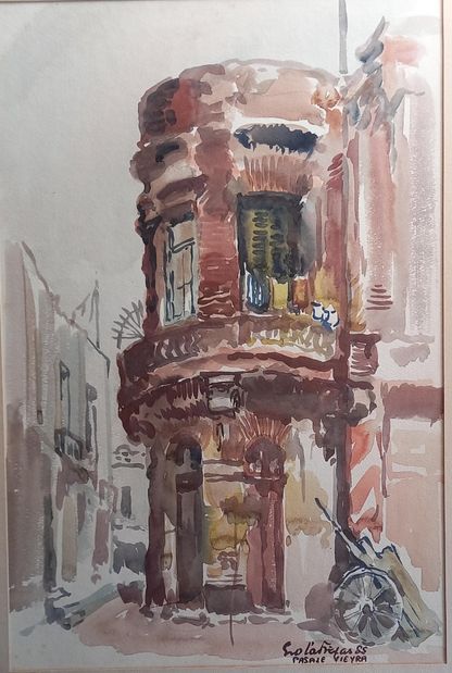 Lola Frexas Acuarela Esquina Vieyra Buenos Aires 4