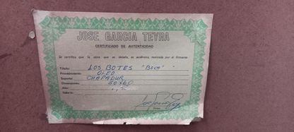 Garcia Teyra Oleo Botesla Boca Certificado 4