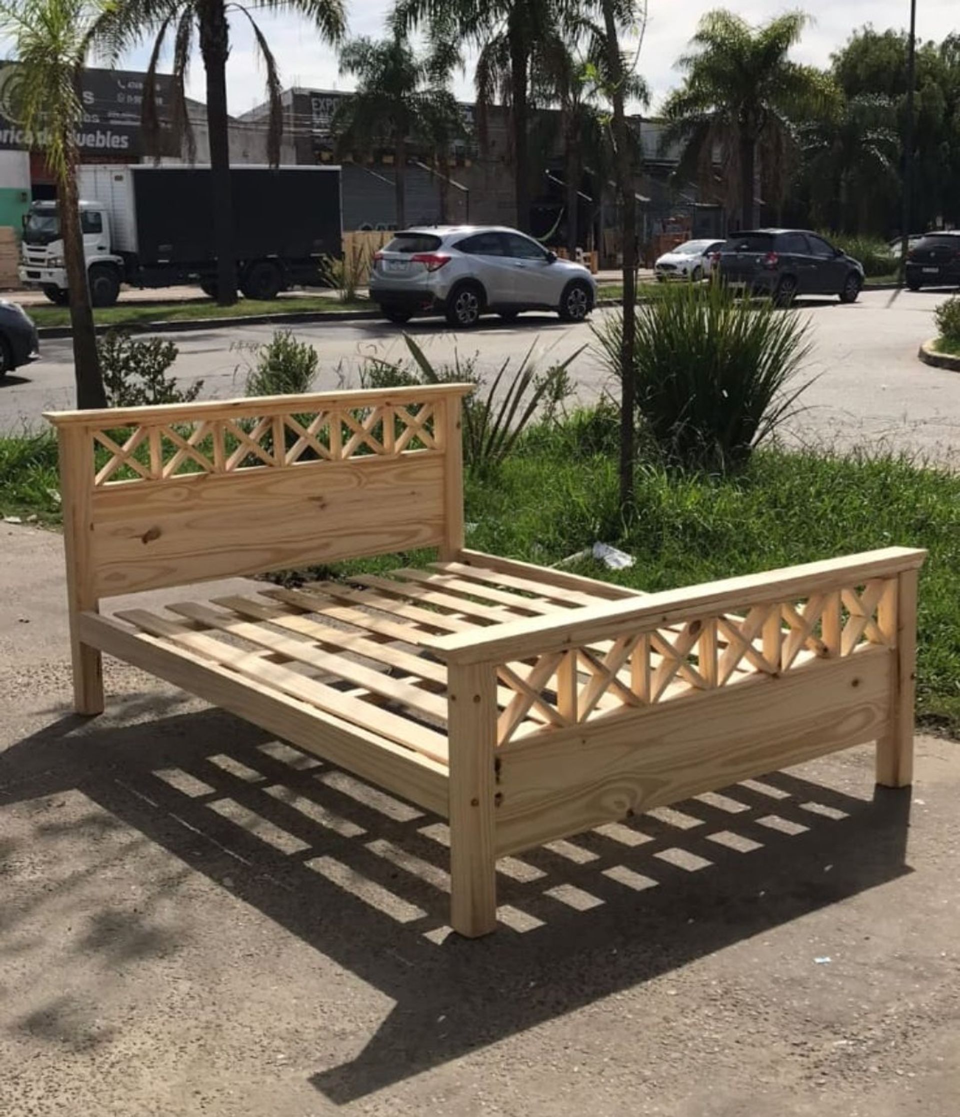 Cama de 2 Plazas Cruz