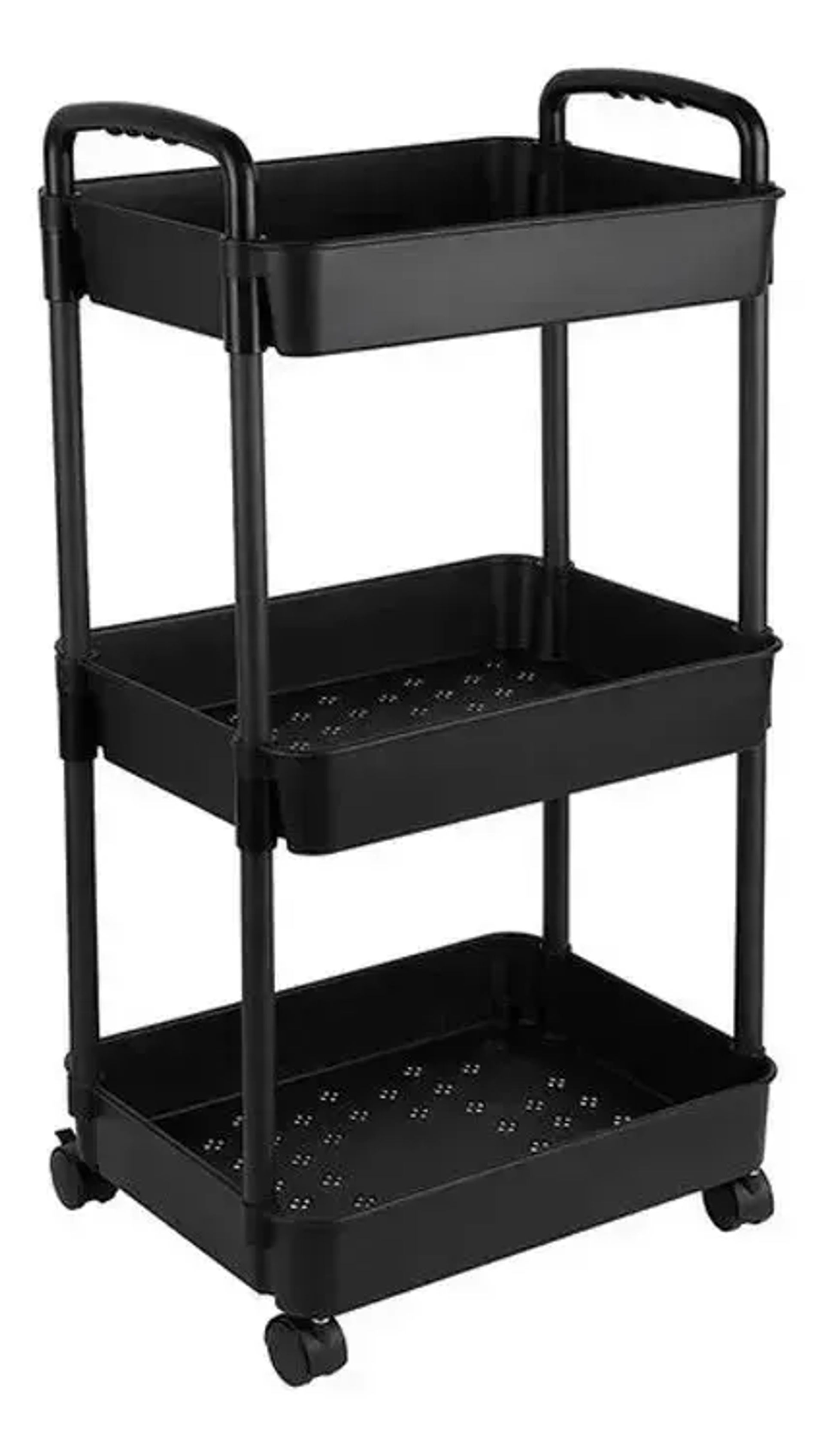 Carrito Organizador Multiuso, 3 Estante C/ Rueda