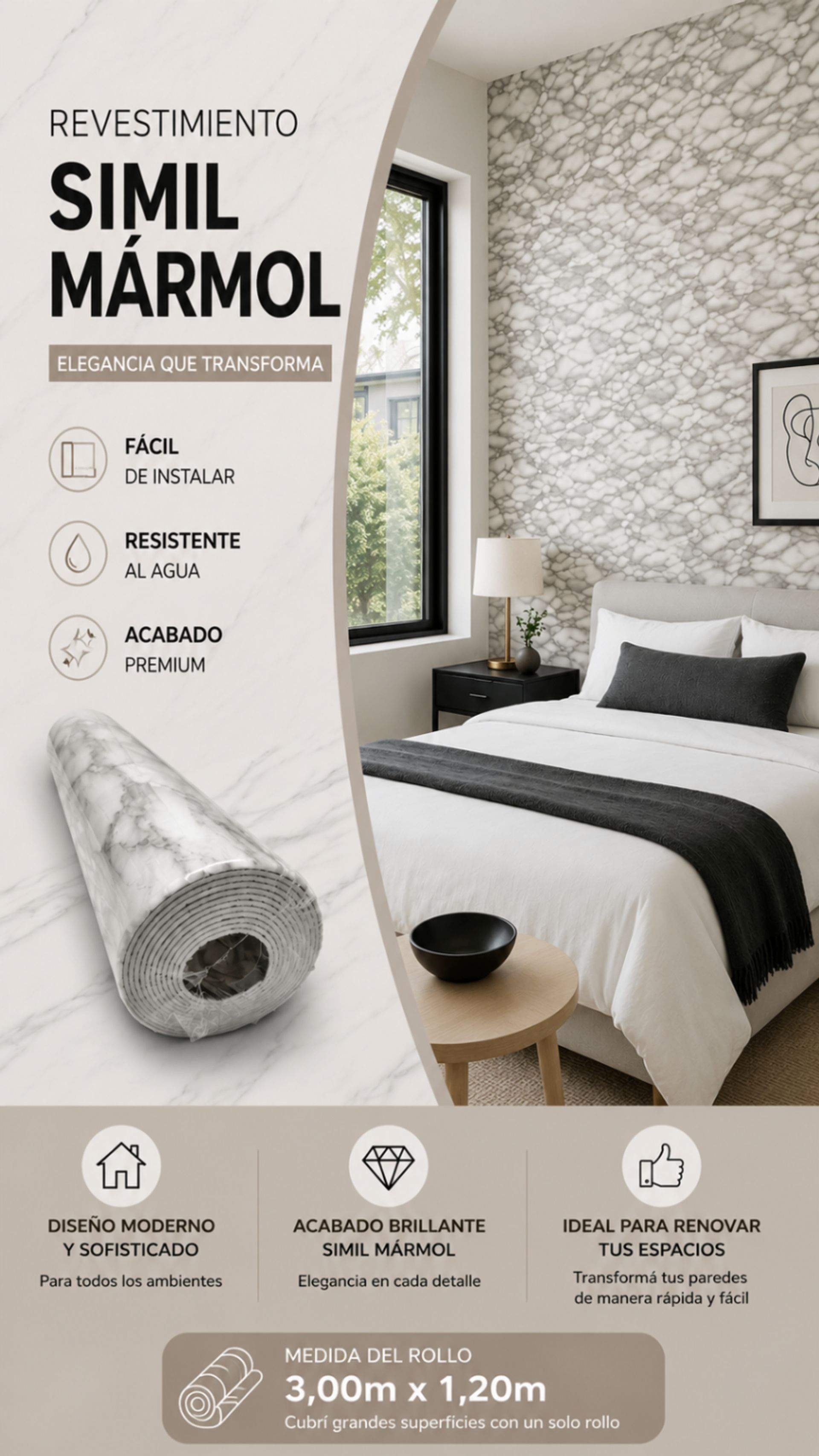 Rollos Decorativos para Paredes