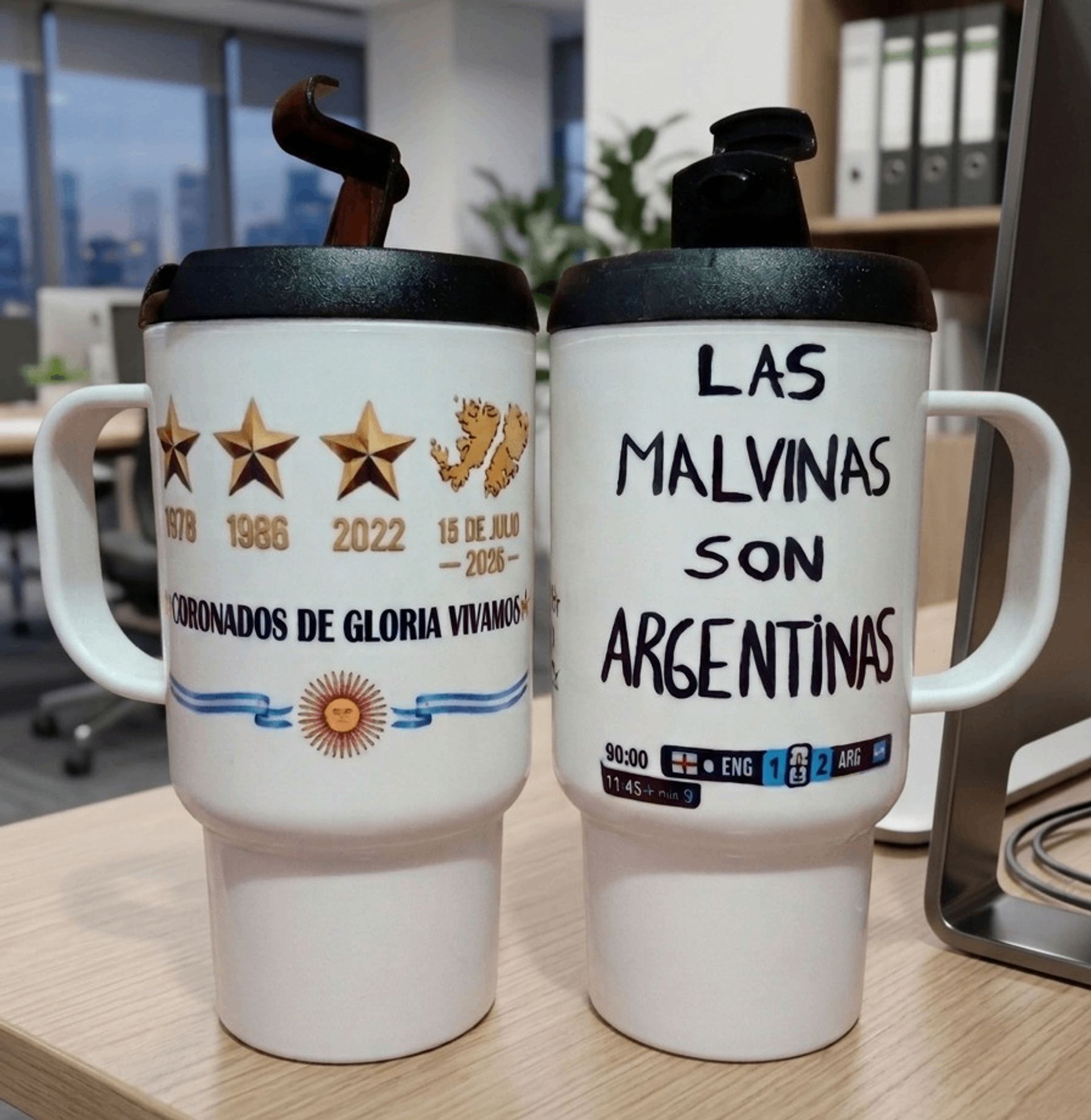 Jarro Termico Polímero 3 Estrella y Malvinas