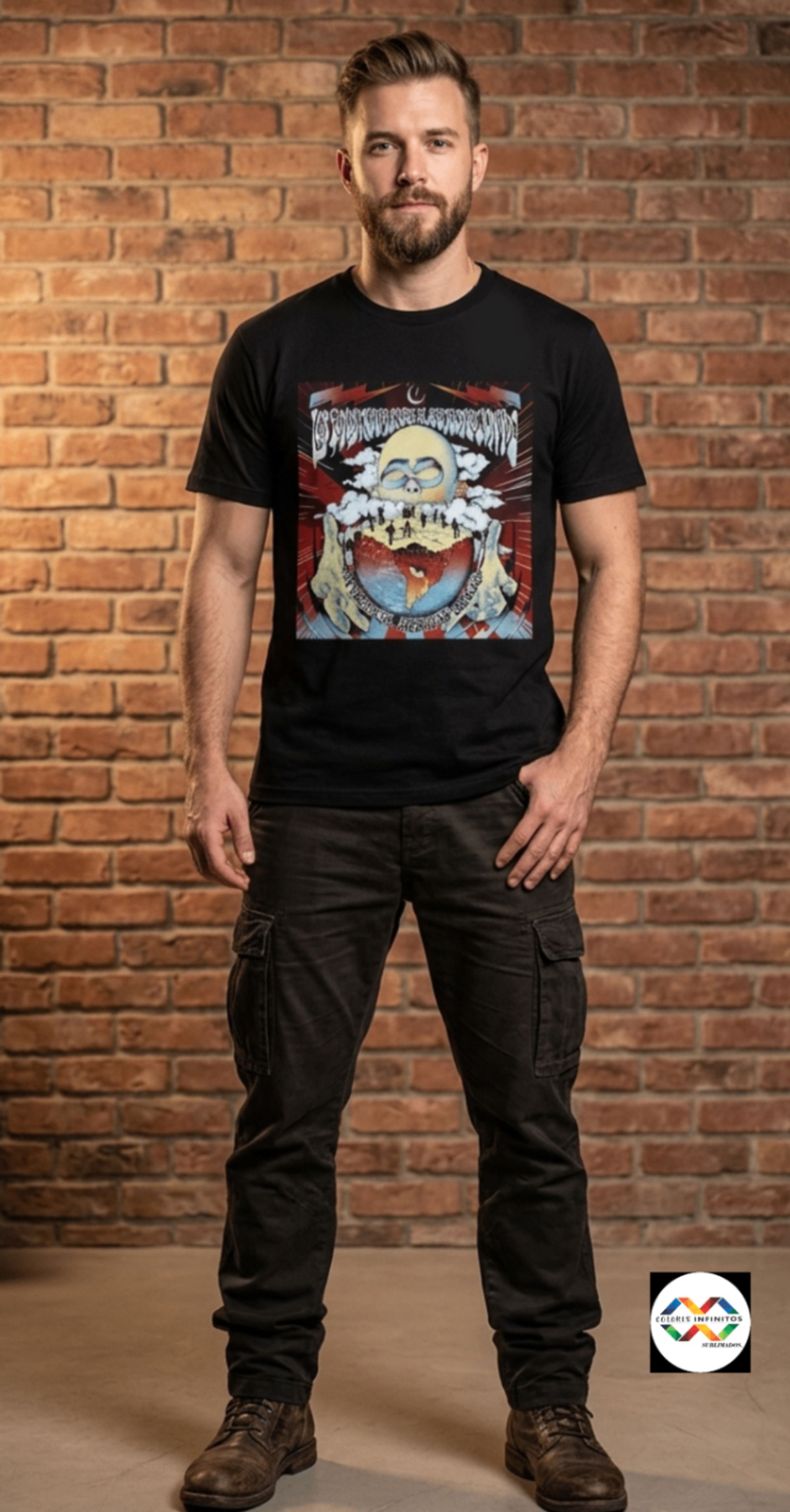 Remera los Fundamentalistas algodon Talle Xxl