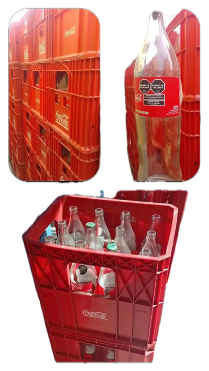Esqueletos de Cocacola + Envases 1
