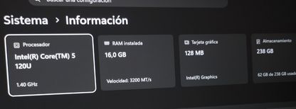 Asus Vivobook 14 - Intel Core 5 120u | 16gb Ram 5
