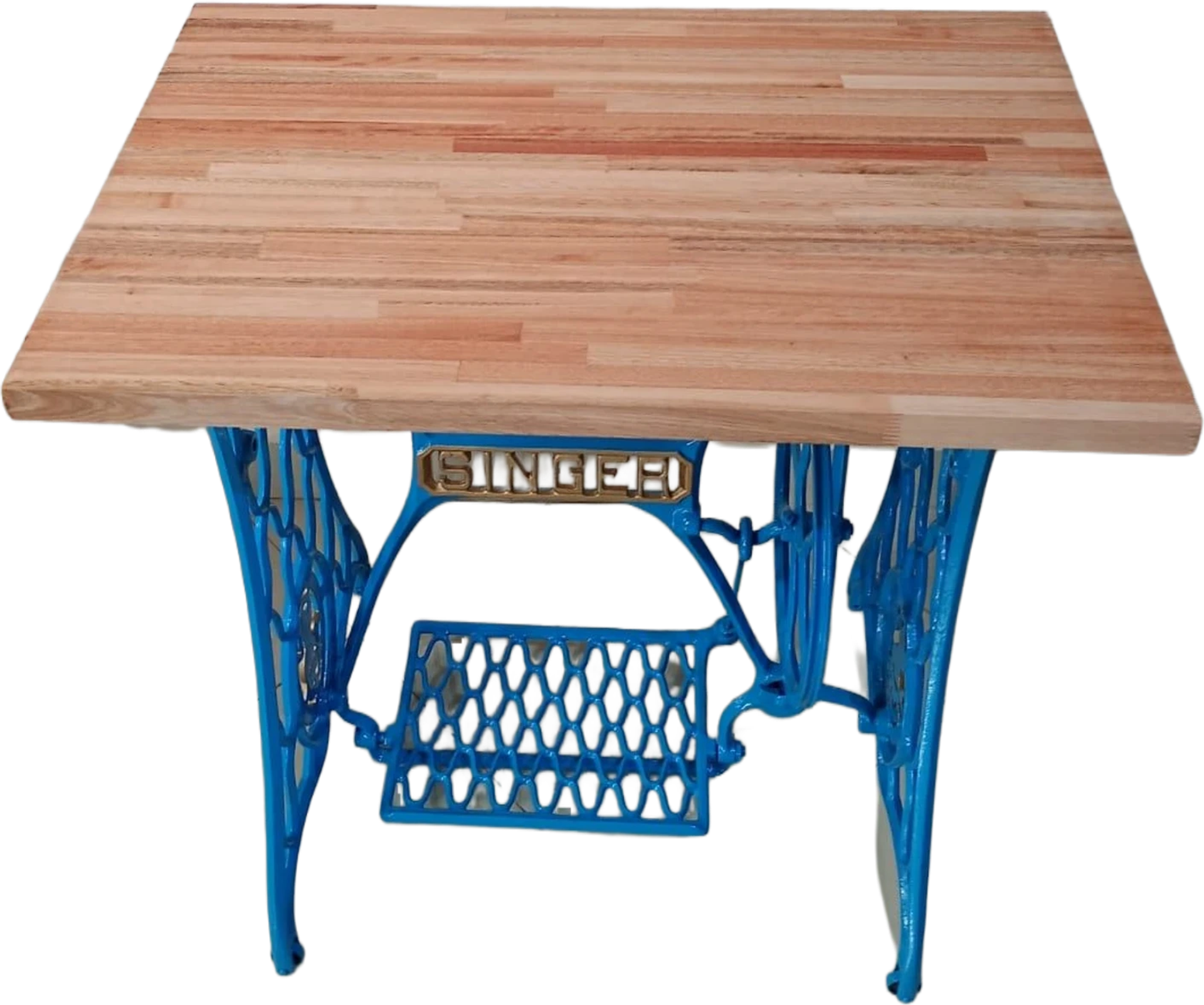 Mesa con Base de Maquina de Coser