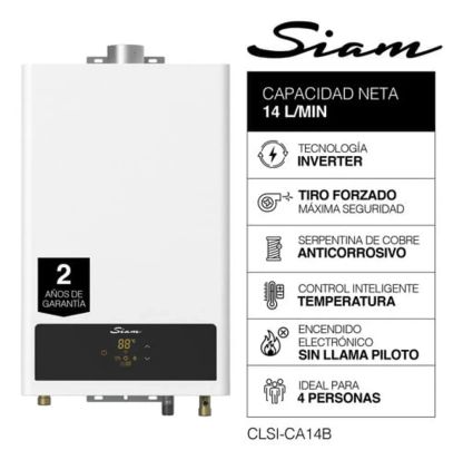 Calefon Siam Inverter 14lt 4