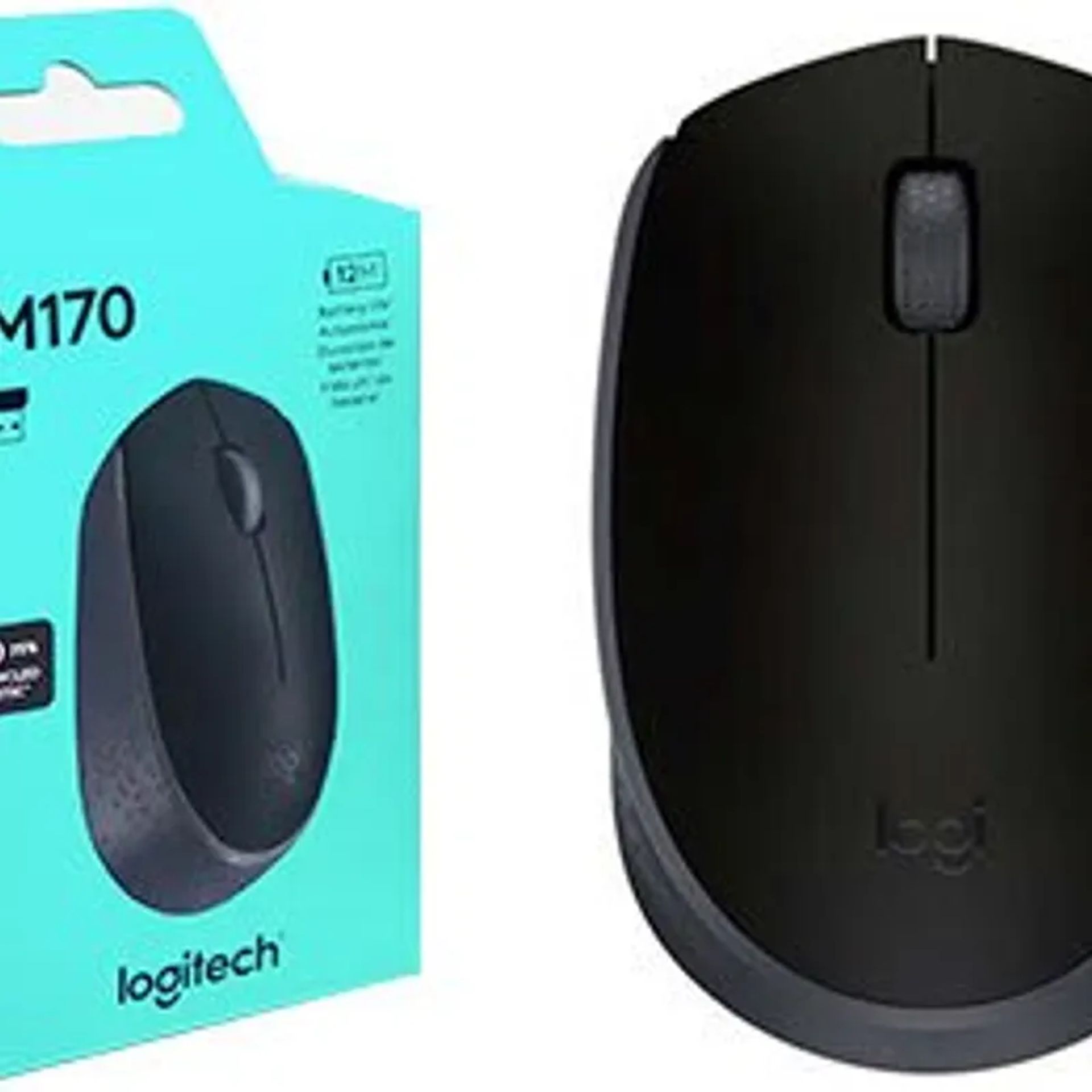 Mouse Inalámbrico Logitech M170 Negro Win Mac 2.4ghz