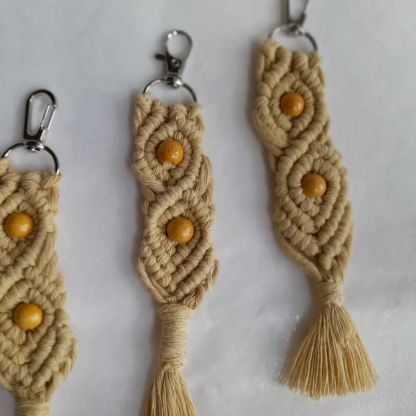 Llavero en Macramé 4