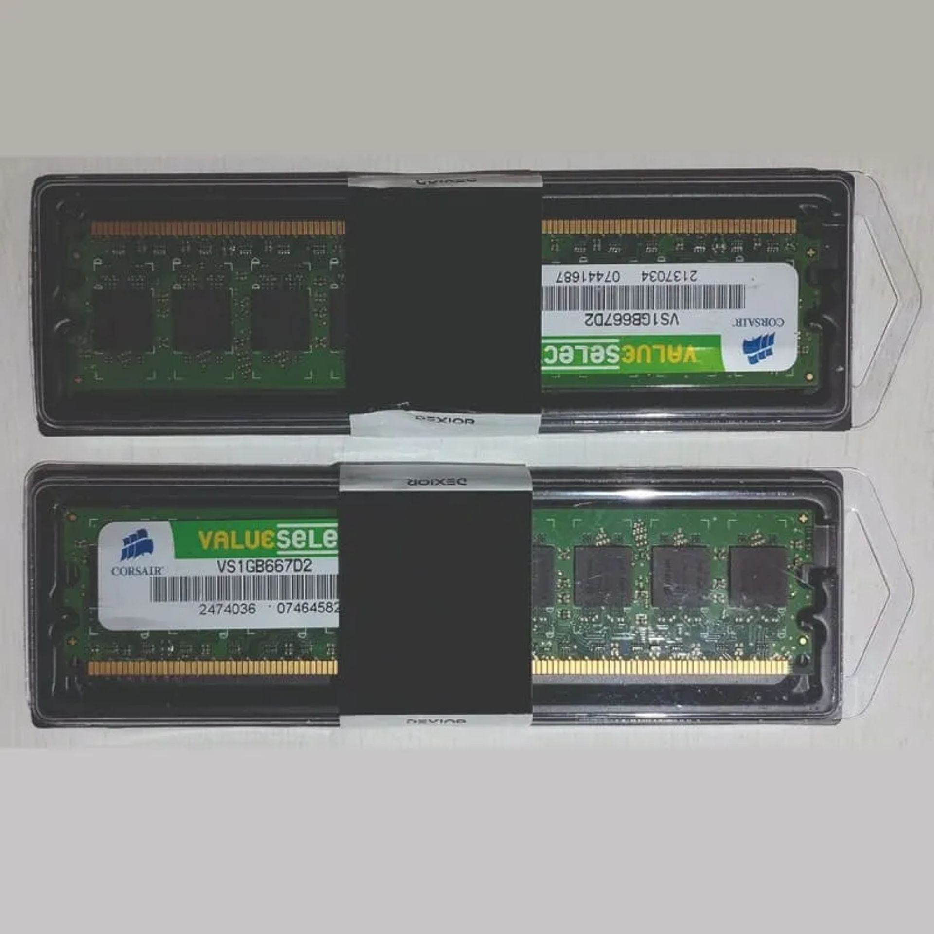 Memoria Corsair Pc- Ddr2 2gb (2x1gb) - 667mhz - Vs1gb66