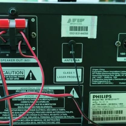 Microsistema de Audio Phillips Btm 2310 4
