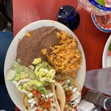 Soft Chicken Taco Plate