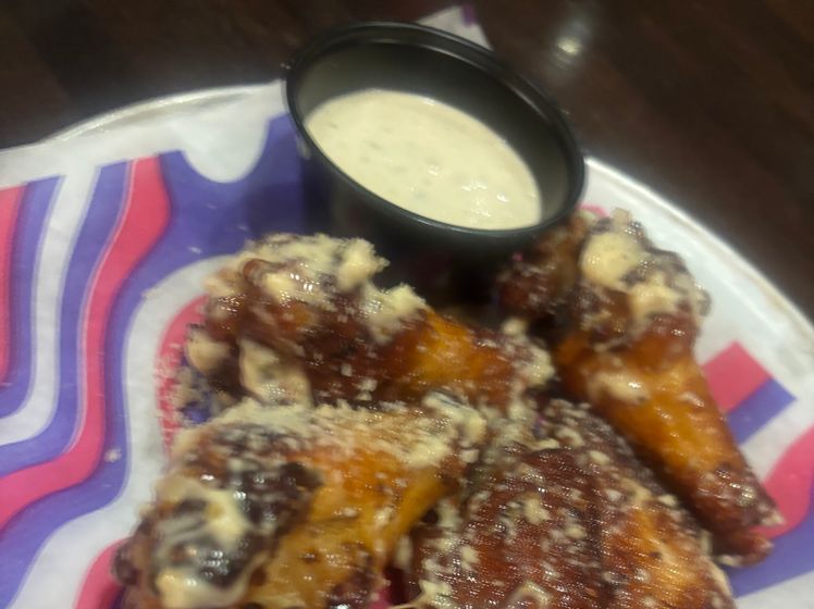 5 Garlic Parmesan Wings