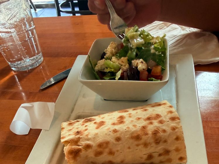 Turkey Pesto Lavash Wrap