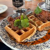 Waffles Sriracha Honey
