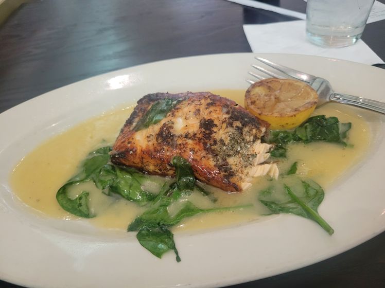 SIMPLE GRILLED SALMON