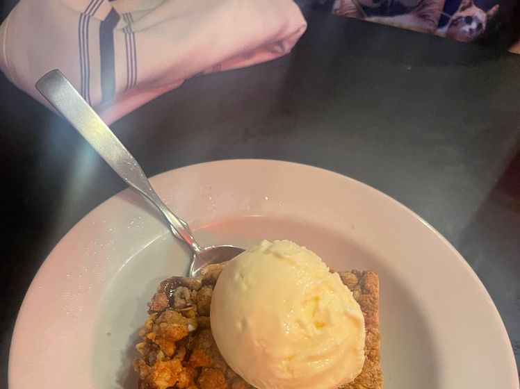 Fresh Baked Peach Cobbler