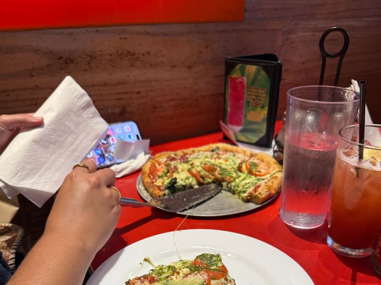 Small Kosmic Karma Pizza
