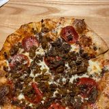 Small Mighty Meaty Pizza