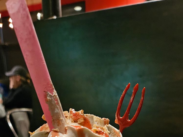 Strawberry Pretzel Shake