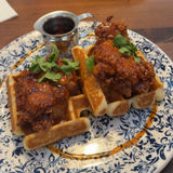 Waffles Sriracha Honey