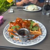 Waffles Sriracha Honey