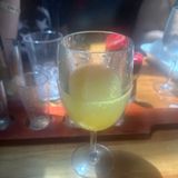 Pineapple Peach Bellini