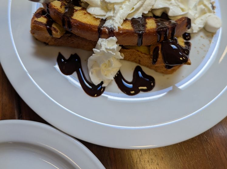 French Toast Volcano