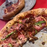 Small Mighty Meaty Pizza