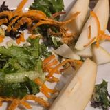 Pear, Blue Cheese Salad