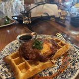 Waffles Sriracha Honey