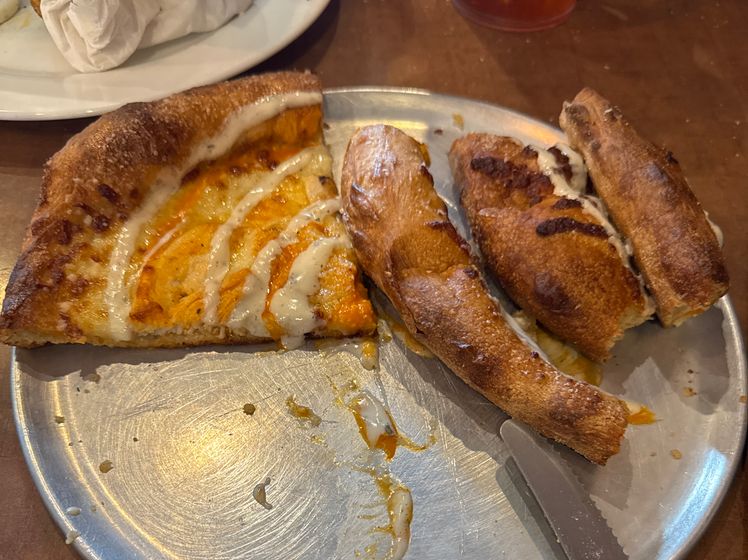 Small Buffalo Chick Pizza