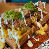 Waffle AVL Hot Mac & Chz
