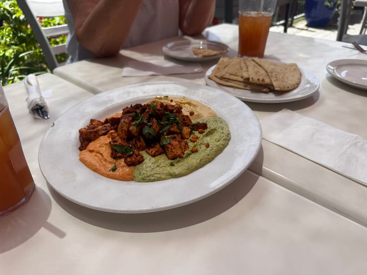 Hummus W/ Grilled Chicken