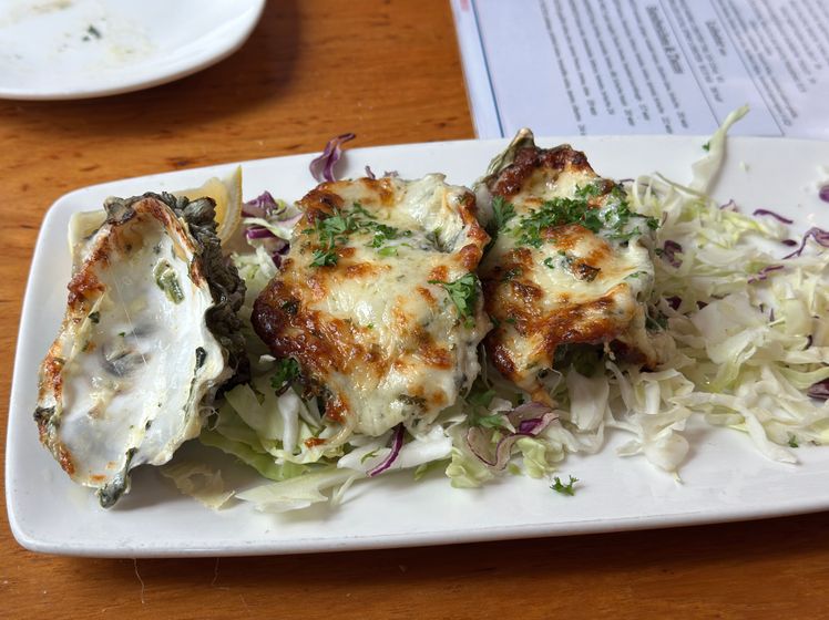 Oysters Rockefeller