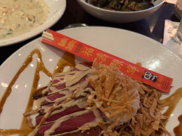 D Wok Charred Ahi